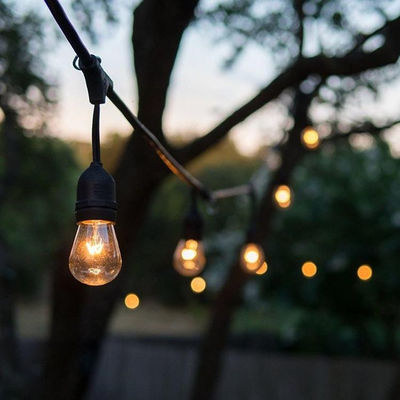 WANMA 9FC15 Mehlmühle Hochzeit Dekorationsstring Lichter Solar Außen