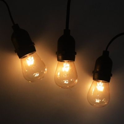 WANMA 9FC15 Mehlmühle Hochzeit Dekorationsstring Lichter Solar Außen