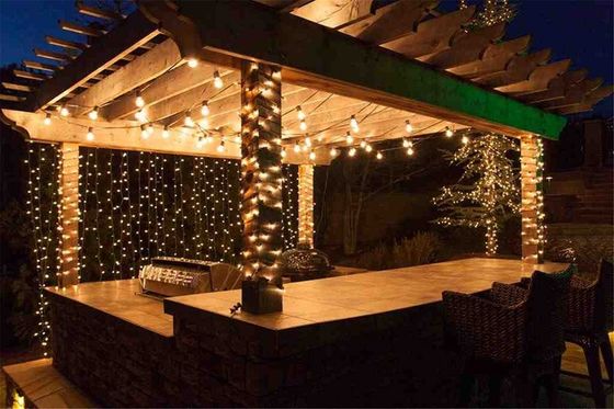 Feiertag Name Weihnachten KEFAI Fee LED-String-Leuchten Girlande Kabel