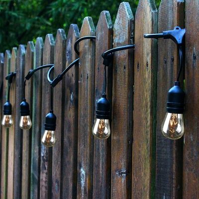 Solarseillampen Außen LED Gürtel String B22 E27 mit IP65 angepasste Größe