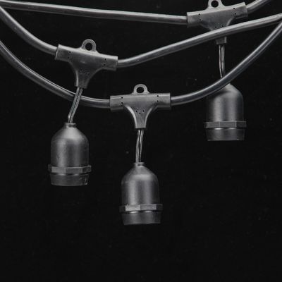 20 Glühbirnen Batterie LED 120V String Licht Kugeln für Außen Garten Terrasse Party IP65
