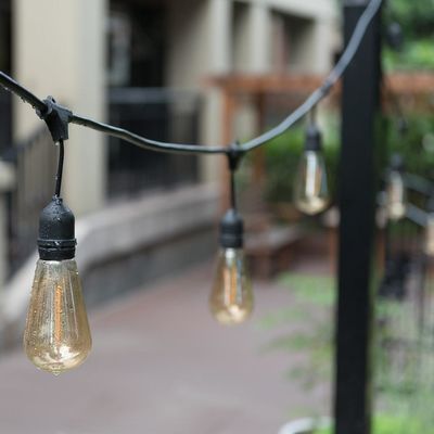 20 Glühbirnen Batterie LED 120V String Licht Kugeln für Außen Garten Terrasse Party IP65