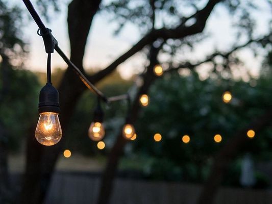 Batterie Led Dekorativ für den Außenraum Ramadan Dekoration mit Lampe Leuchtstoff