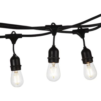 Garten Globe Garland Licht Stromkabel betrieben Festoon String Lichter für Hochzeit
