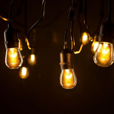 Gut gestaltete Stromkabel-betriebene Hinterhofstring-Leuchten für individuelle Farben