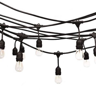 Gut gestaltete Stromkabel-betriebene Hinterhofstring-Leuchten für individuelle Farben