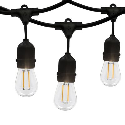 Festoon Garland Licht LED klare Glühbirnen Gürtel Lichter Niederspannungsbeleuchtung Strang