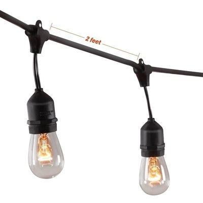 Dekoration Kunstblumenstranglicht mit PVC Material 30000 Stunden Lebensdauer