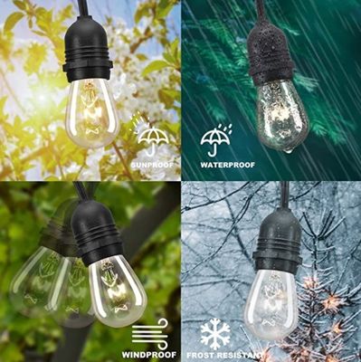 Heimdekor E26 LED Twinkle Light Baumlampe mit individueller Größe Eingangsspannung