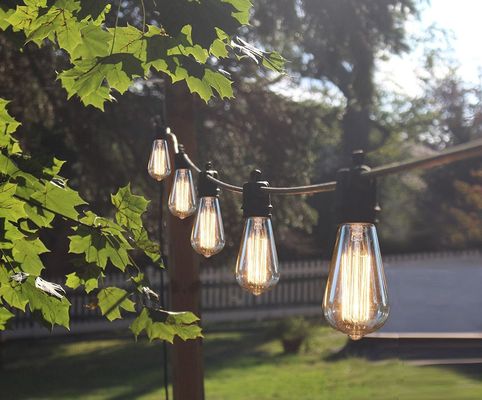 Außen Solar Garten String Lichter für Weihnachts Hochzeitsfeiern 1- 120lm