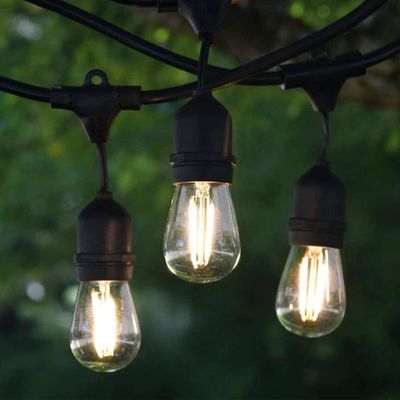 Außenfesten Globuslampe Garland B22 E27 Steckdose 220v