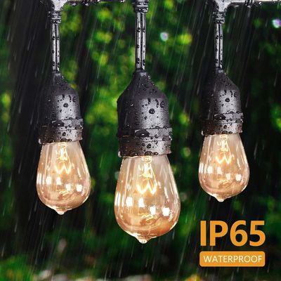 Vintage Edison S14 LED-Glühlampen Außenwerbung Stringlicht