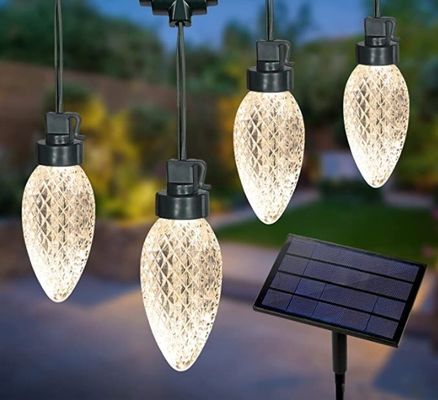 220v Außenbeleuchtung Festoon Globuslampe Girlande B22 E27 Steckdose