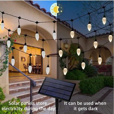 220v Außenbeleuchtung Festoon Globuslampe Girlande B22 E27 Steckdose