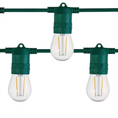 Customized Länge PVC LED Weihnachtslicht String für einzigartige Außenbeleuchtung